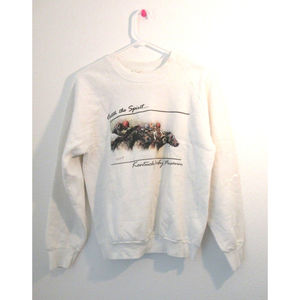 Vintage Fruit of The Loom Medium Sweat Shirt Unisex Kentucky Derby Museum